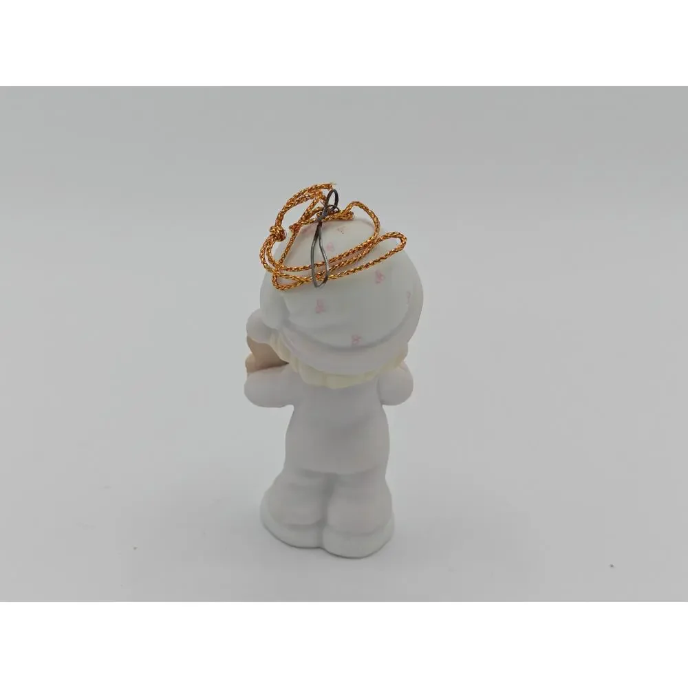 Precious Moments Wishing You The Sweetest Christmas‎ Figurine 530212 1993 Enesco